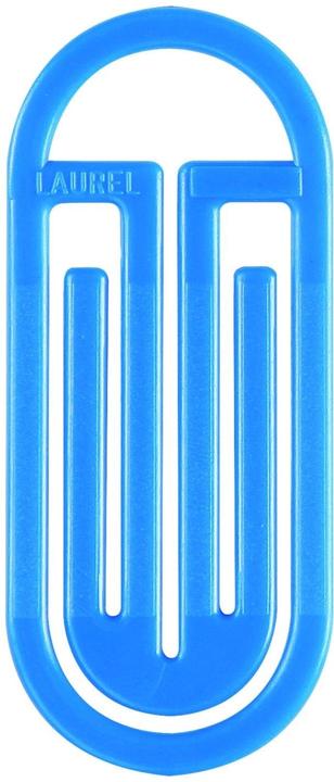 Laurel Paper clips King Klips with bow 25/30mm PU=1000 pieces blue (1 x)