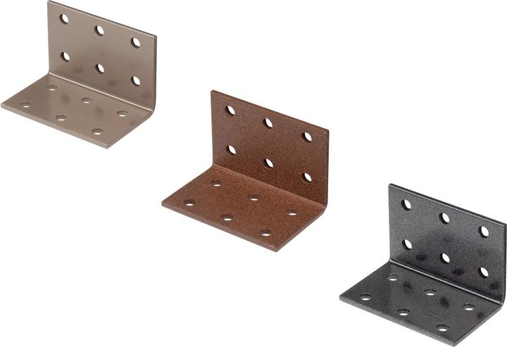 Image du produit Alberts DURAVIS®Lopl.coude,perlb60x60x60KAR (Angle de la tôle perforée, Connecteur coudé, 1 pcs)