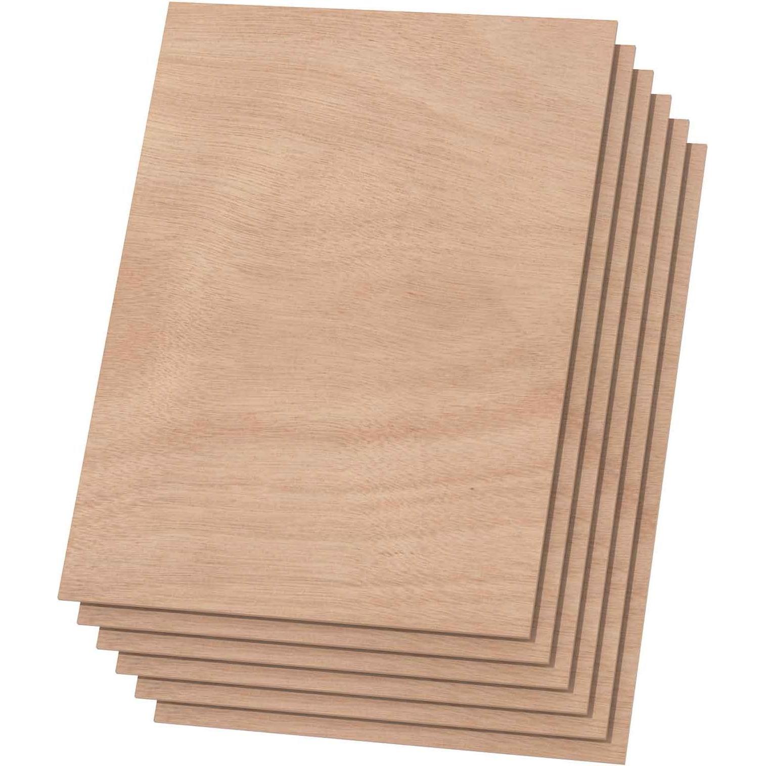 XTool 2,5 mm Mahogany Plywood (6-Pack), 3D Drucker Zubehör
