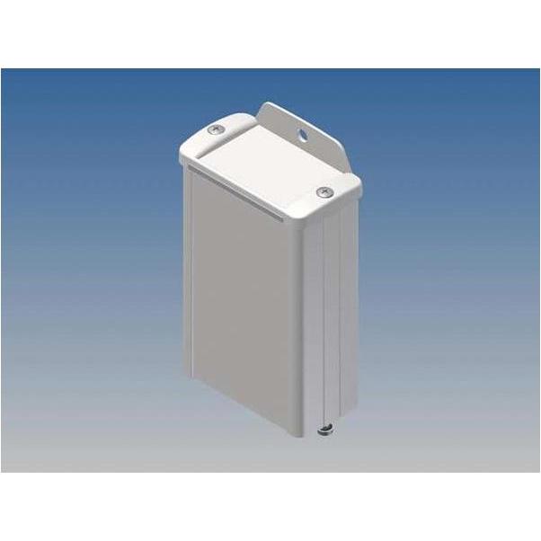 Auction ALUMINIUMGEHÄUSE - WEIss - 100 x 59.9 x 30.9 mm - mit Flansch (Gehäuse), Elektronikzubehör + Gehäuse, Schwarz