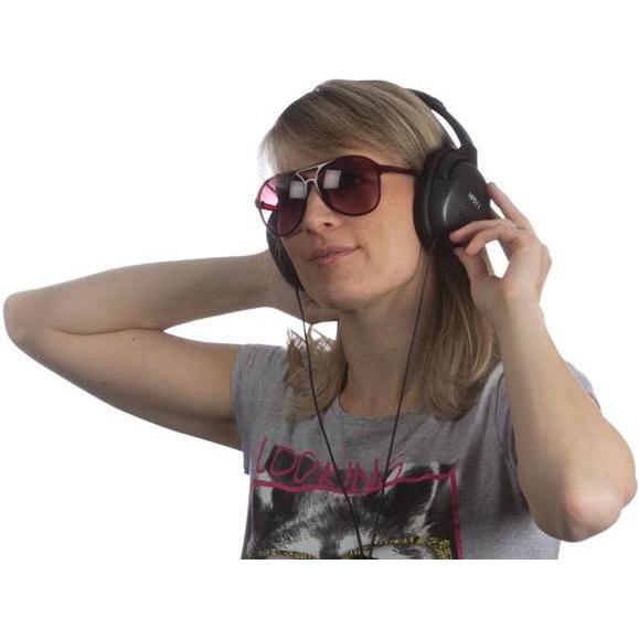 Thumbnail - Head- & Earphone/Microphone Digitaler-Stereo-Kopfhörer (Kabelgebunden), Kopfhörer, Schwarz