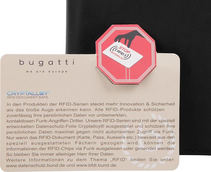 Actual product image Bugatti ROMANO wallet