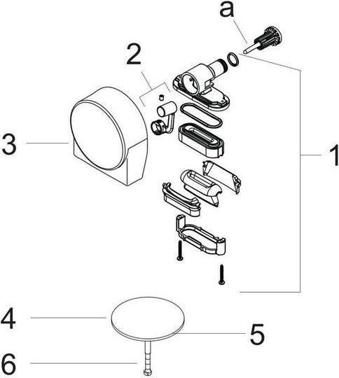 Produktbild hansgrohe HG Fertigmontageset EXAFILL S Wannenein Ab u Überlgrt. brushed nickel