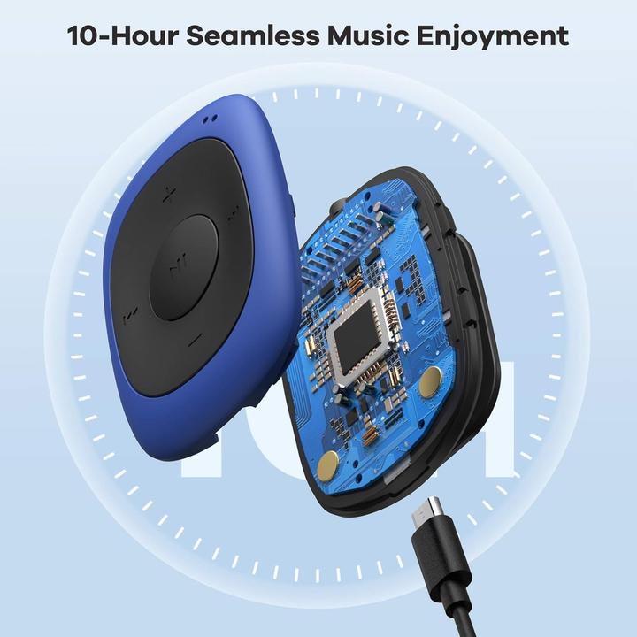 Immagine prodotto Agptek Lettore MP3 Mini Clip SML (8 GB)