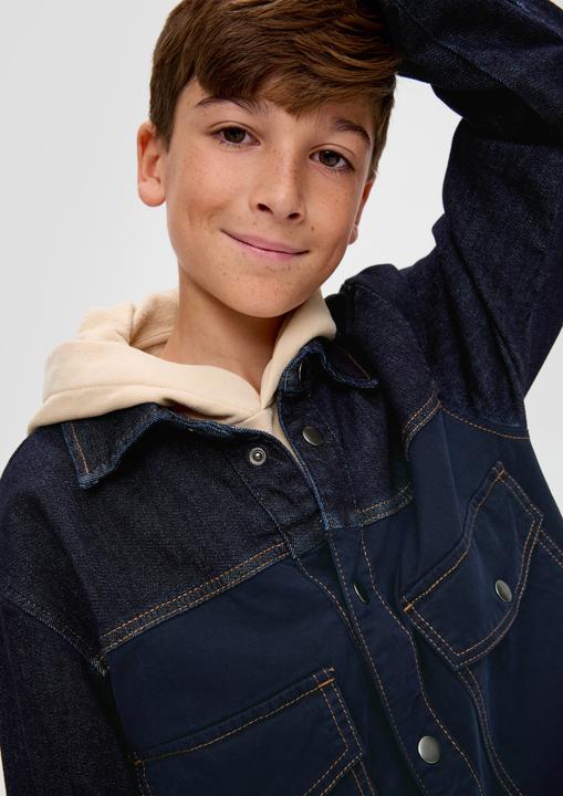 Produktbild S.Oliver Hemd Loose: Hemd im Fabricmix (S)