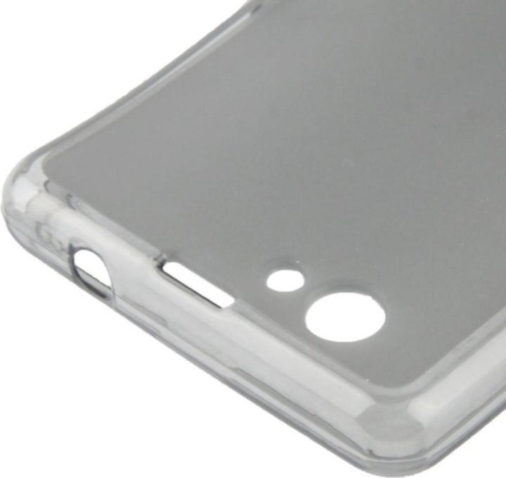 Produktbild König Design Handyhülle Transluzente TPU Tasche für Sony Xperia Z1 mini Grau (Sony Xperia Z1 Compact)