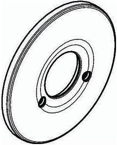 Image du produit hansgrohe HG Rosace mitigeur de douche UP Export chr chrome