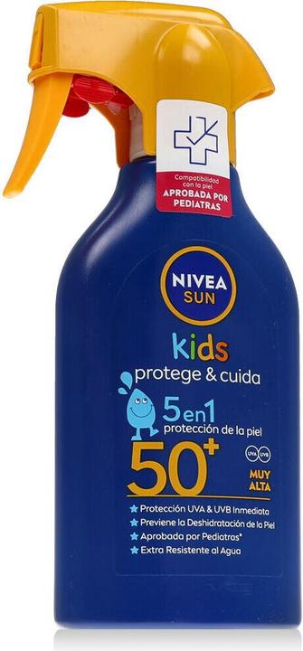 Produktbild NIVEA SUN NIÑOS PROTEGE & CUIDA SPF50 pistola 270 ml (Sonnenspray, SPF 50, 270 ml)