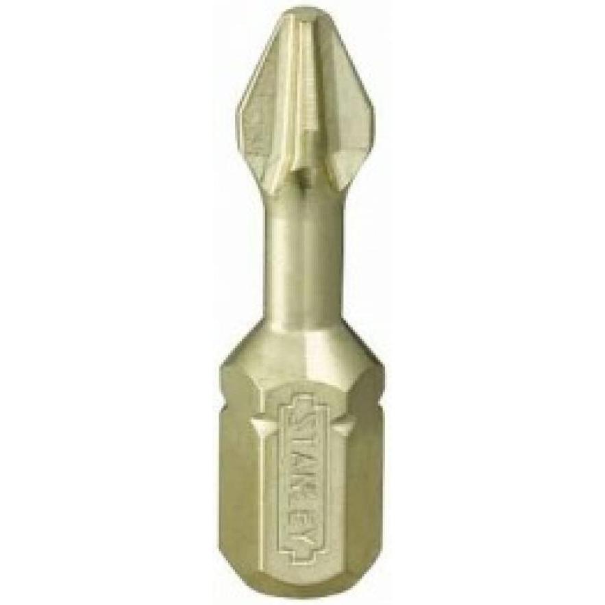 Stanley, Bits, KOŃCÓWKA ŚRUBOKRĘTOWA / BIT PZ 2 EXTRA HARD /6szt. (25mm)