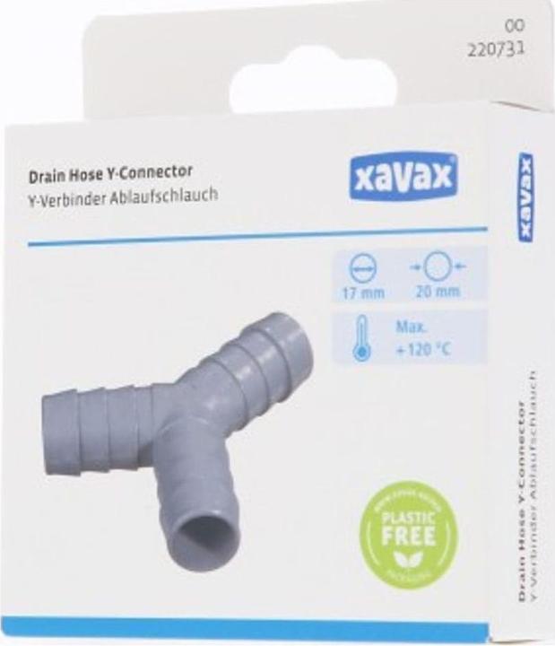 Actual product image Xavax Y-connector for drain hoses