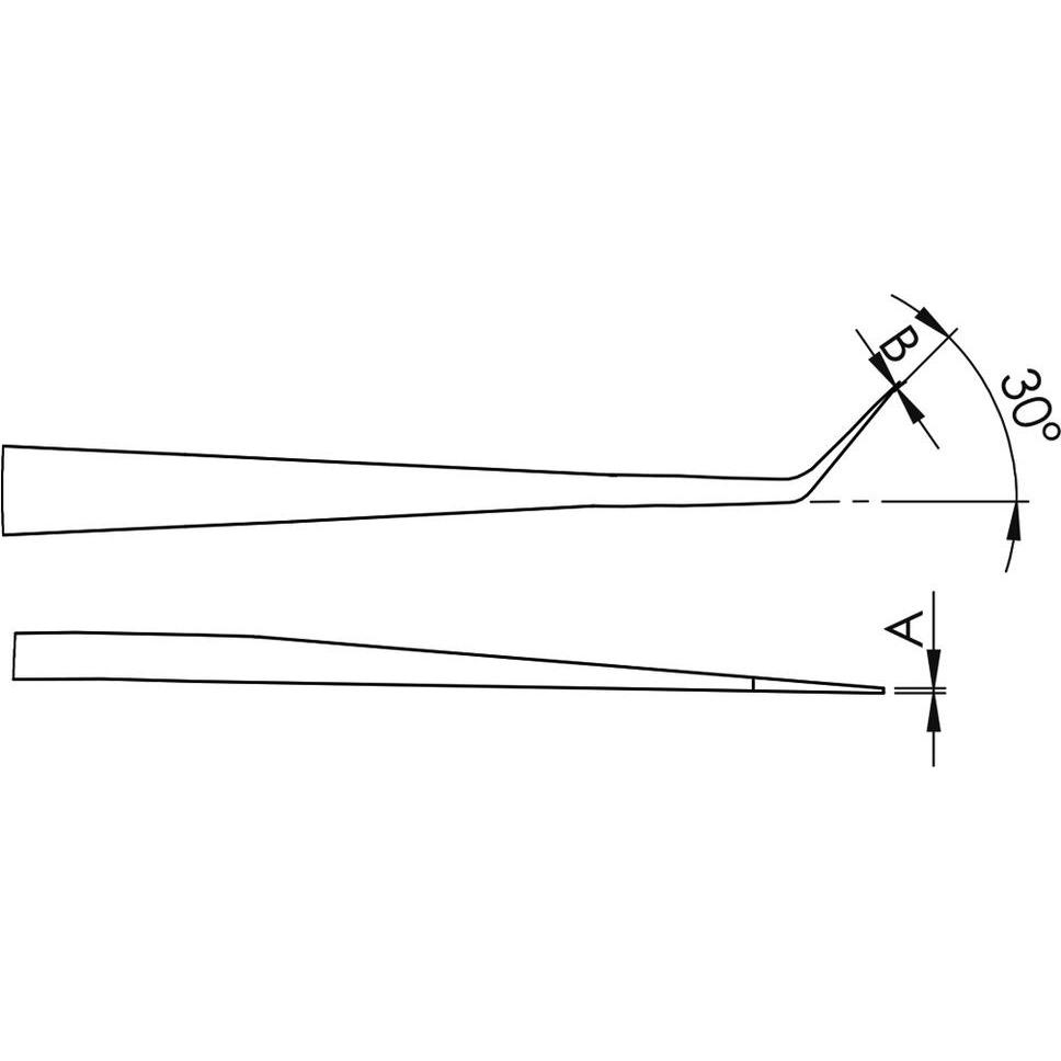 Thumbnail - Wetec, Pinzette, Präzisions-Mehrzweck-Pinzette 65A-SA