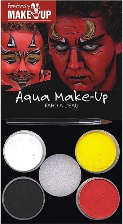 Actual product image Fasnacht Make up set devil/demon