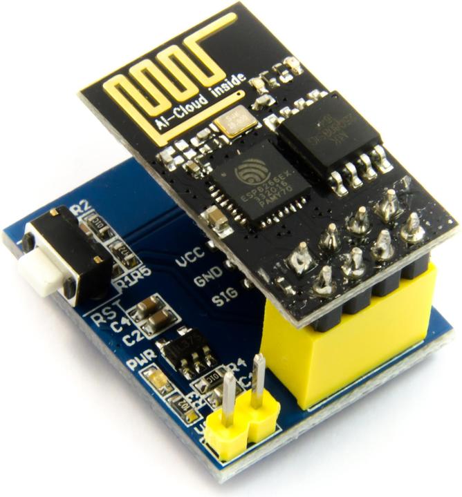 Actual product image Purecrea ESP-01 WS2812 / SK6812 control board