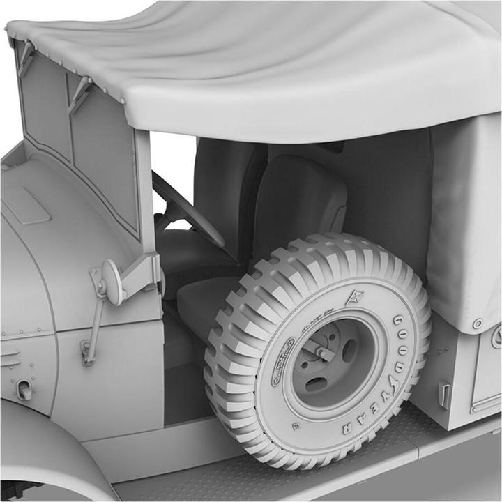 Produktbild AK Interactive IDF POWER WAGON WM300 w/winch 1/35