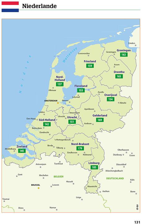 Immagine prodotto HV ACSI Campingf Europa 2024 (Tedesco, Hallwag, ACSI, 2023)