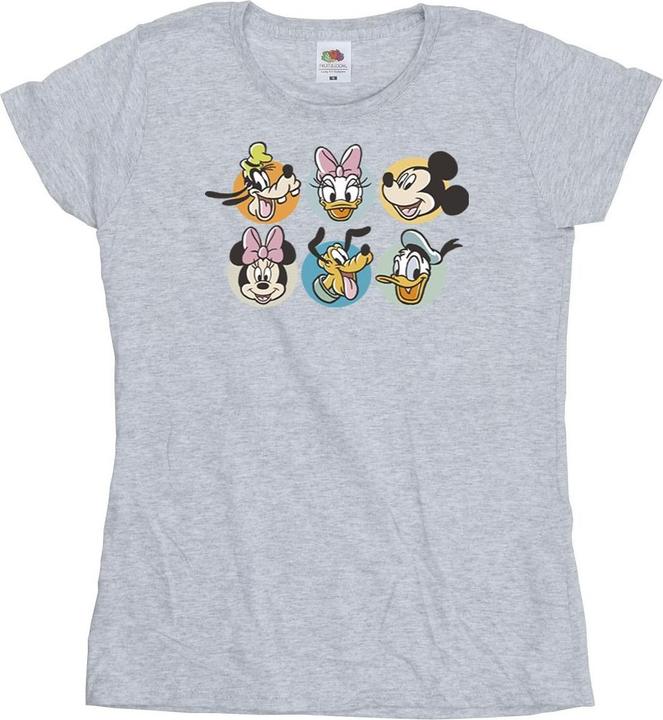 Immagine prodotto Disney Mickey Mouse And Friends Faces Maglietta Donna (L)