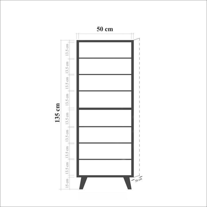 Produktbild Hanah Home Blake (50 x 38 x 135 cm)