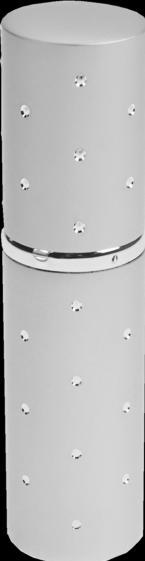 Immagine prodotto Nebulizzatore tascabile, argento, con puntini argentati, per 10 ml Altezza: 9 cm (10 ml)