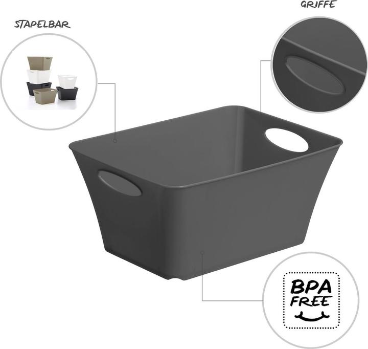 Image du produit Rotho Livingbox (21.6 x 13.5 x 29.5 cm, 5 l)
