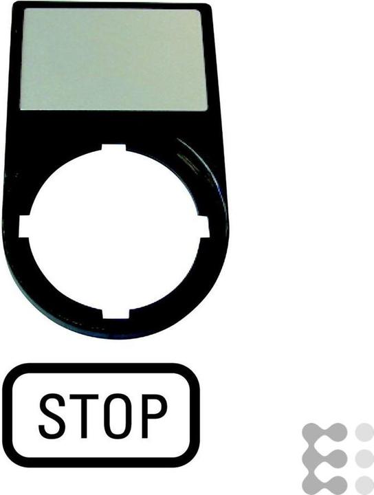 Produktbild Eaton Halter mit Einlegeschild STOP