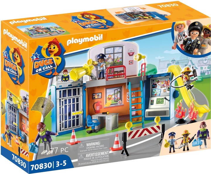Produktbild Playmobil Mobile Einsatzzentrale (70830, Playmobil Duck On Call)