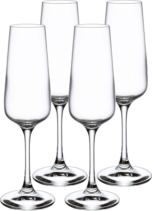 Actual product image Villeroy & Boch Champagne Glass Set 4pcs Ovid (25 cl, 4 Glasses, Champagne glasses)