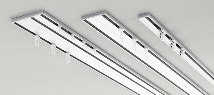 Produktbild Gardinia Aluminium-Vorhangschiene 3-läufig