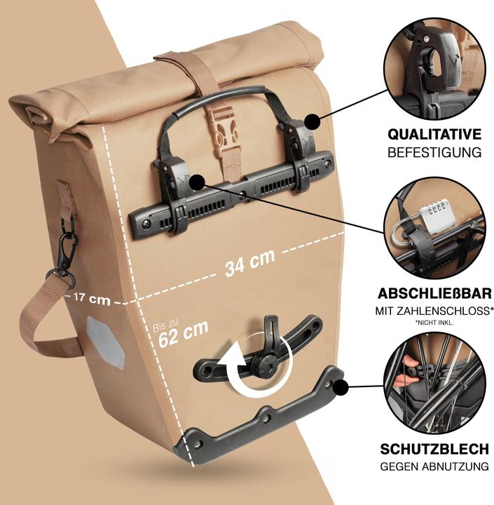 Immagine prodotto Valkental ValkOcean (28 l, Borsa portapacchi)