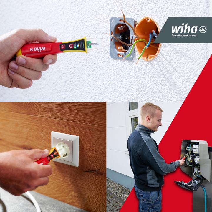 Actual product image Wiha Voltage Detector Volt Detector (CAT IV)