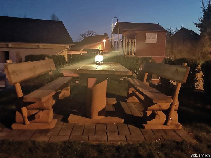 Produktbild Chilitec LED-Petroleum-Laterne “CT-CL Silver“, dimmbar, Batteriebetrieb, Silber