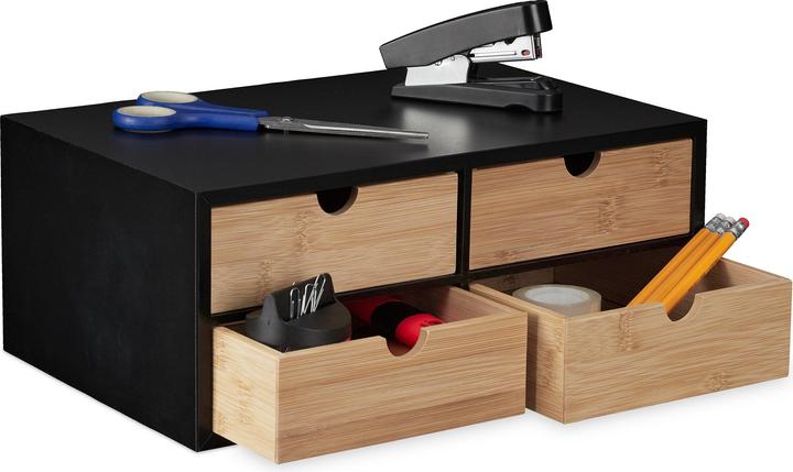 Relaxdays Schreibtisch-Organizer