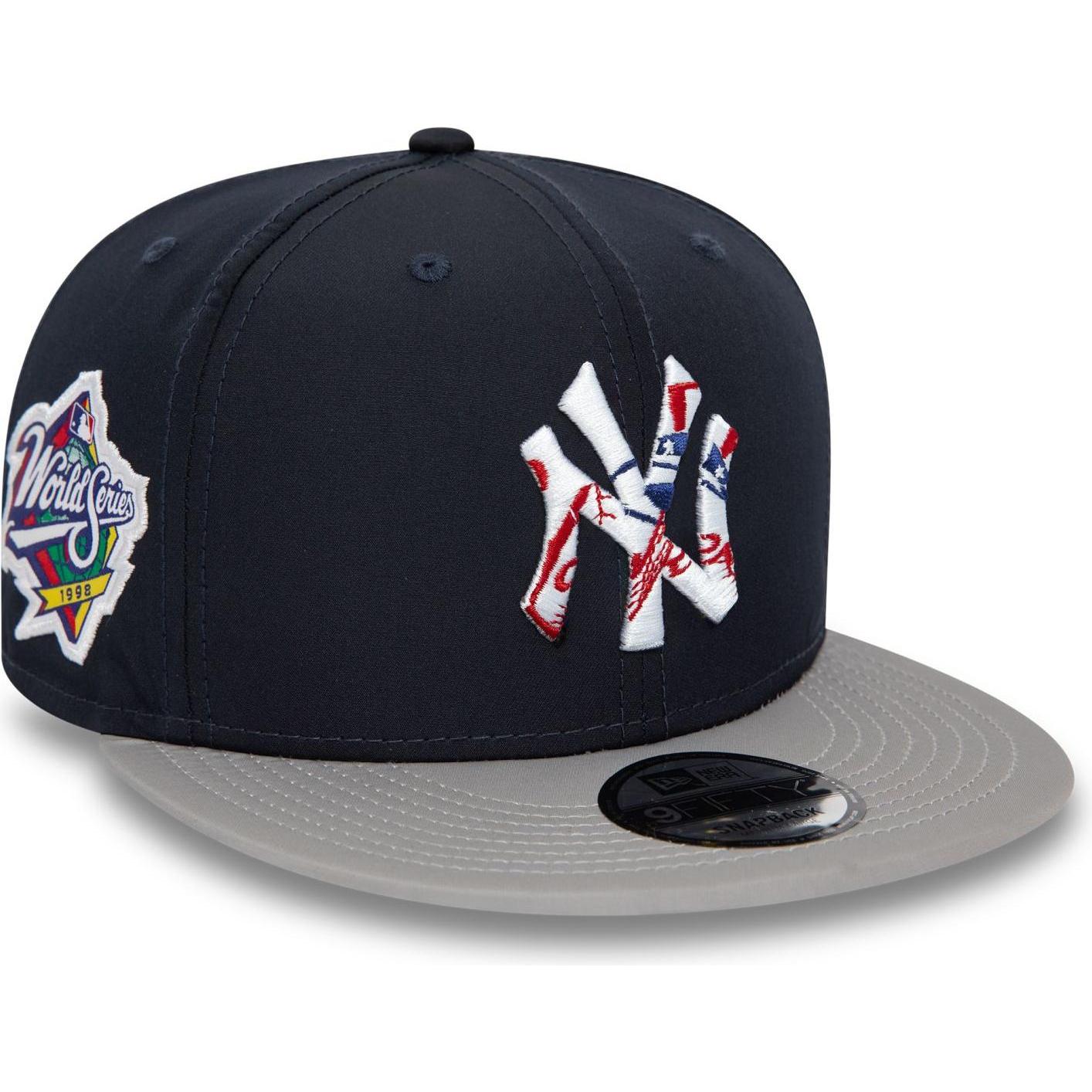 New Era, Herren, Cap, 9Fifty Snapback Cap - INFILL New York Yankees - S/M, Blau, (M)