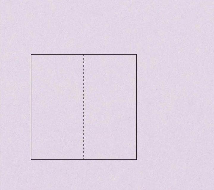 Produktbild Rico Design Paper Poetry Essentials DL Klappkarte lang A6, Flieder (50 Stk.)