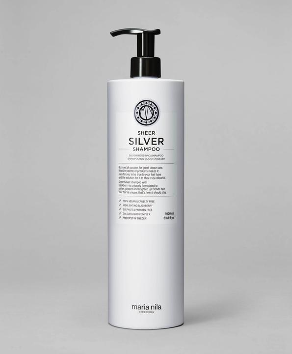 Image du produit Maria Nila Care & Style - Shampooing Sheer Silver (1000 ml, Shampoing liquide)