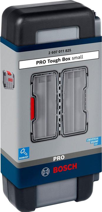 Produktbild Bosch Professional Zubehör PRO Tough Box Small für Zubehör, 43 x 87 x 210 mm