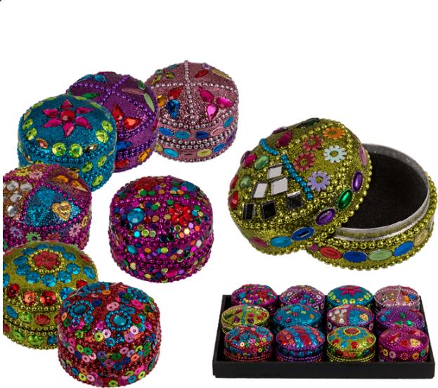 Produktbild Out of the blue Ootb - Bunte Schmuckdose mit orientalischem Design