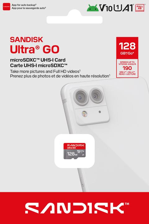 Produktbild SANDISK Ultra MicroSD UHS-I /s(R) (128 GB, microSDXC, UHS-I)