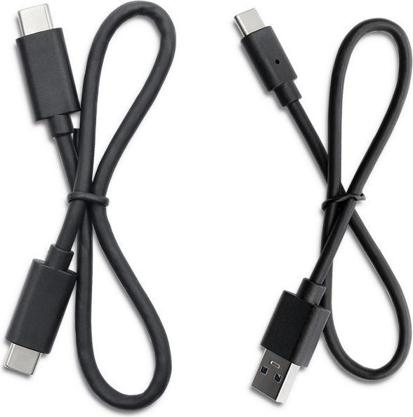 Produktbild Qoltec Obudowa | kieszeń na dysk M.2 SSD SATA | NVME | DUAL |USB-C (M.2)