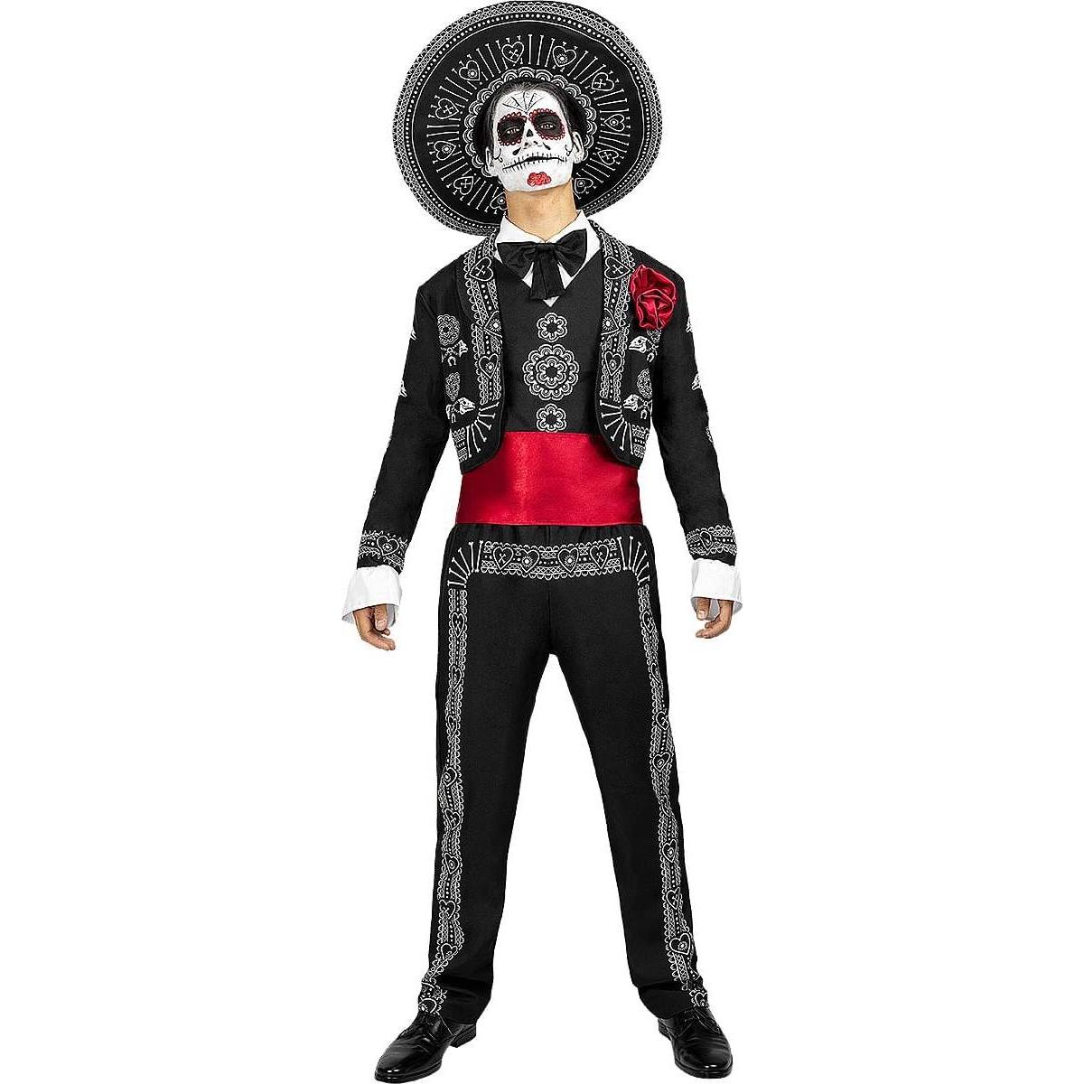 Metamorph Dia de Los Muertos Edelmann Kostüm (L)