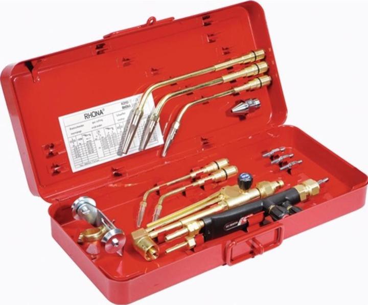 GCE Welding and cutting set RHÖNA Kombi 17 AC Injector Cutting range 10 - 100 mm
