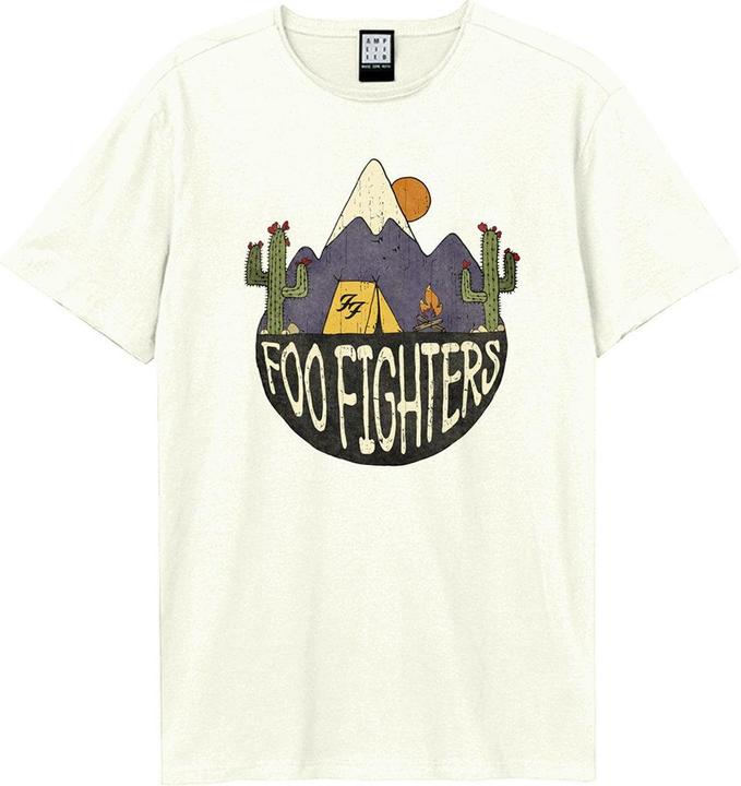 Actual product image Amplified Unisex Adult Mexican Camp Foo Fighters T-Shirt (XXL)