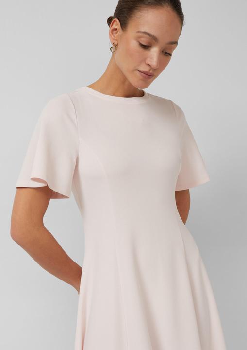 Image du produit s.Oliver Midi-Interlockjersey-Kleid mit ausgestelltem Saum (42)