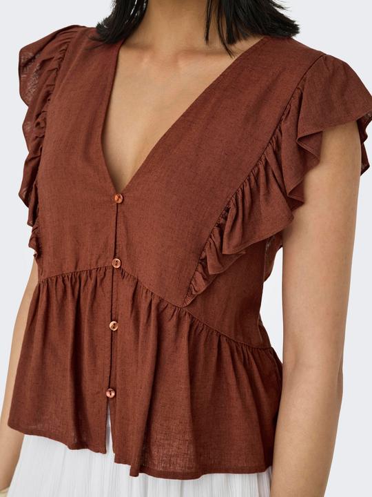 Produktbild Only Normal geschnitten V-Ausschnitt Top Top (M)