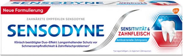 Actual product image Sensodyne Sensitivity and gums (75 ml)