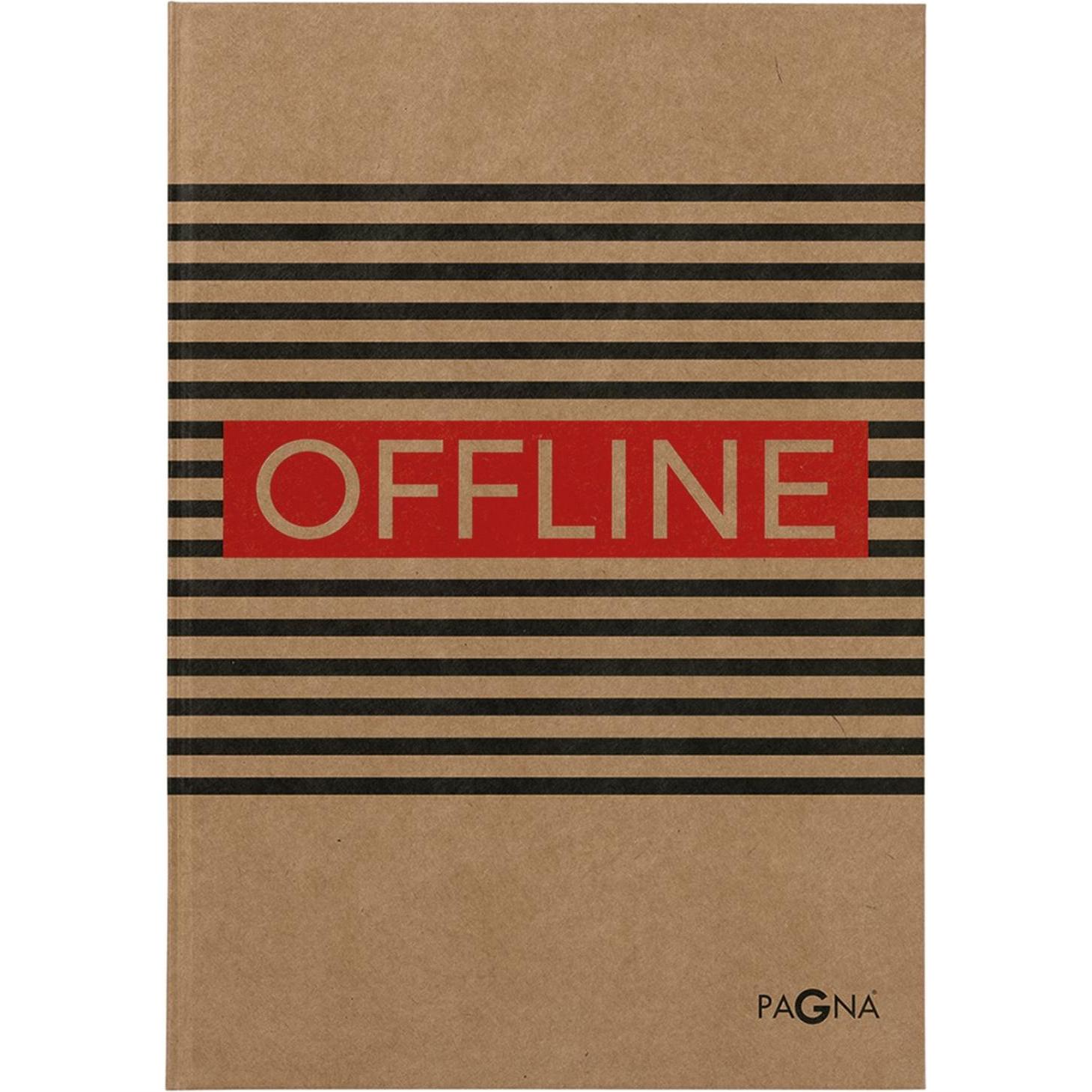Pagna, Heft + Block, Notizbuch A4/80BL kariert Offline (A4, Kariert, Harter Einband)