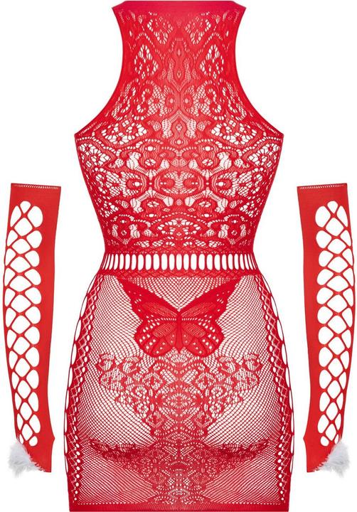Christine Le Duc Christine Unwrap Me Bodystocking Dress (One Size)