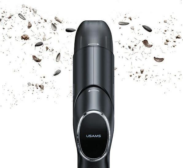 Produktbild Usams Składany Mini Odkurzacz bezprzewodowy YAJ series czarny/black XCQZB25901 (US-ZB259)