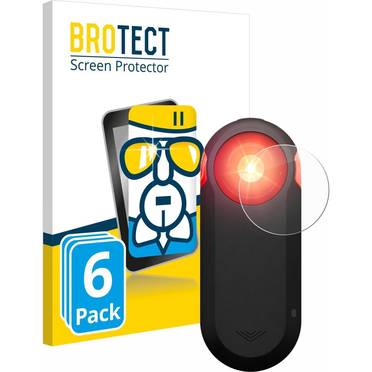 BROTECT Schutzglas Schutzfolie Glas Folie Displayschutz klar, Action Cam Zubehör, Transparent
