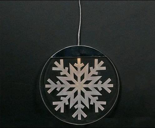 Produktbild Krinner 76100 LEDFensterbild Schneeflocke