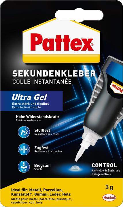Produktbild Pattex Sekundenkleber Ultra Gel Matic (3 g)